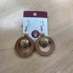 Ten Thousand Villages Embrace Tagua Dangle Earrings
