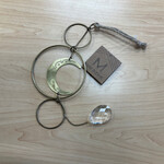 Matr Boomie Surya Crescent Moon Brass Suncatcher