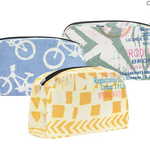 Global Mamas Eco Cosmetic Case: Flour Sack-Assorted
