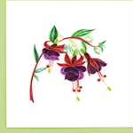 Quilling Card Fuchsia Quilled Card