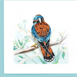 Quilling Card American Kestrel Quilled Card