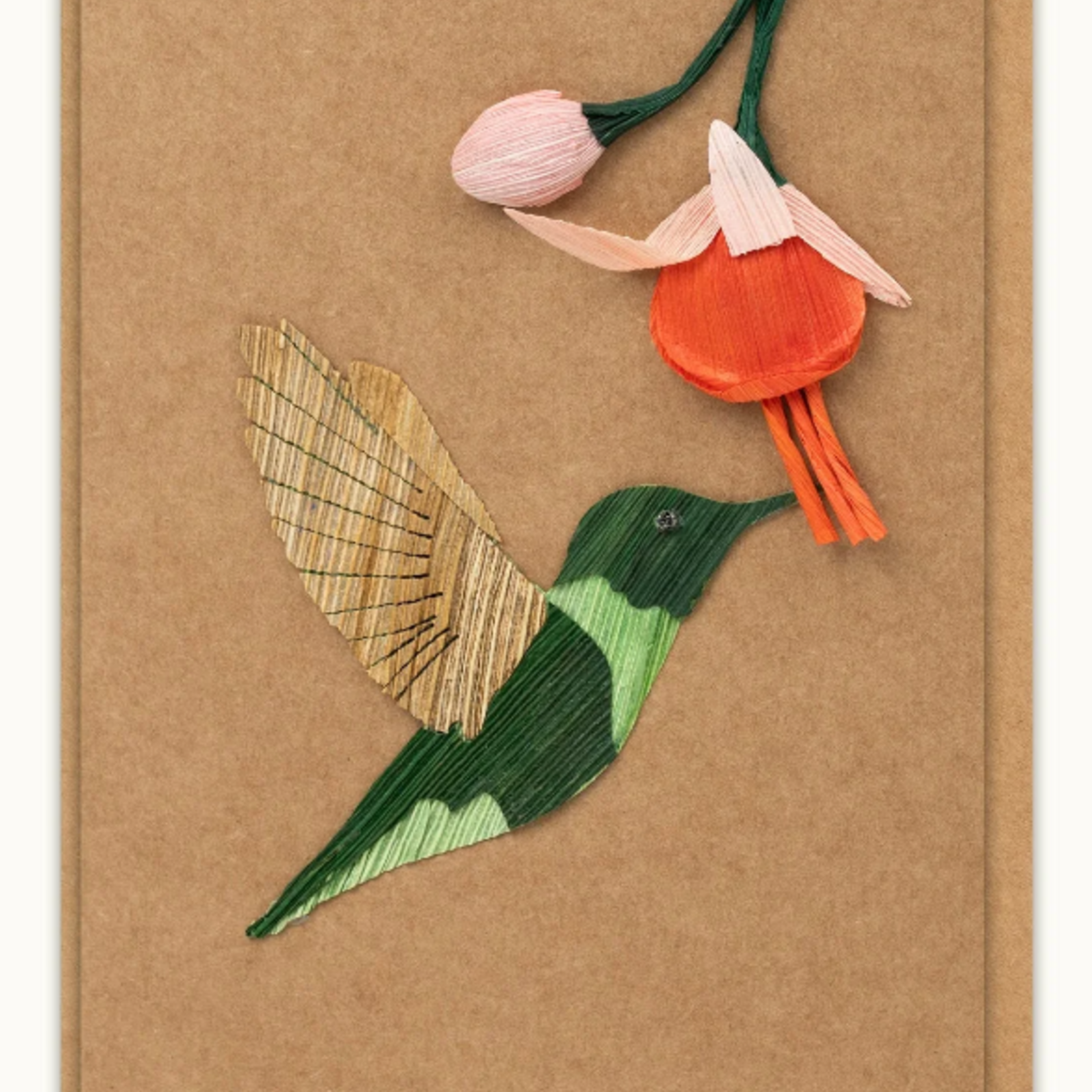Quilling Card H&H Bird with Flower Card