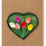 Quilling Card H&H Garden Heart Card