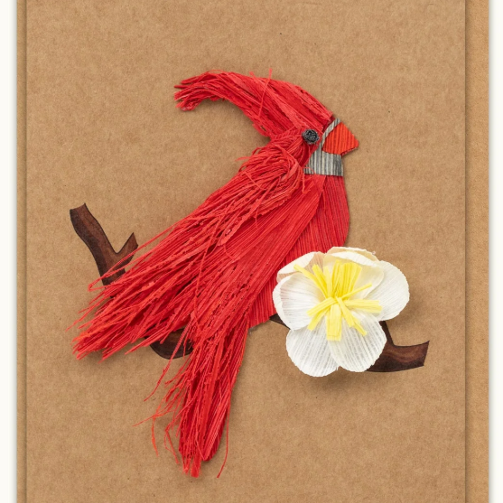 Quilling Card H&H Cardinal Card