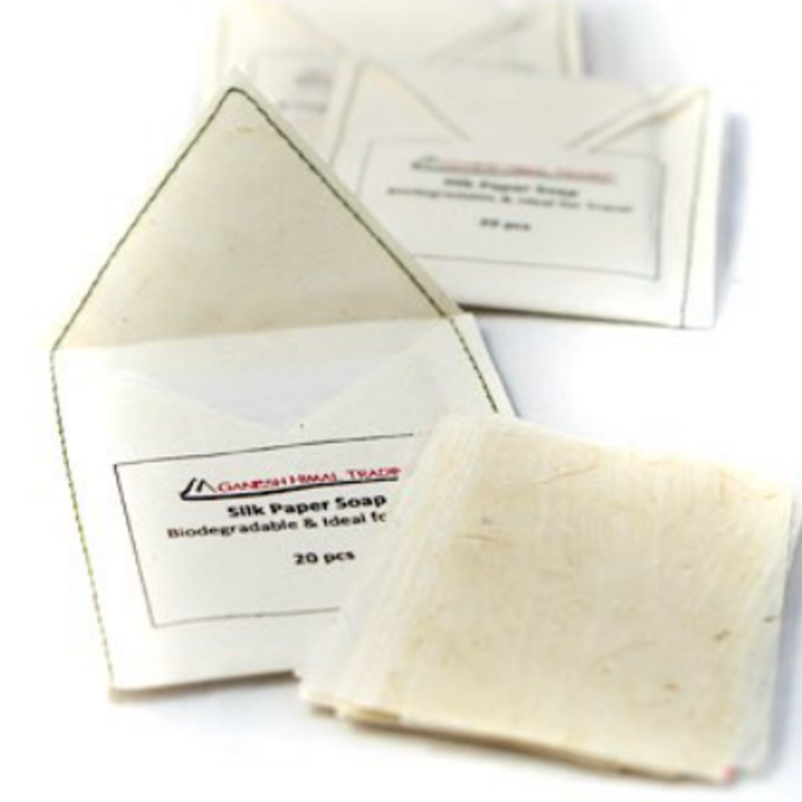 Ganesh Himal Travelers Biodegradable Soap Paper-20 pieces