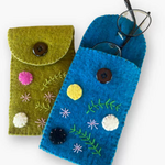 Ganesh Himal Felted Wool Embroidered Eyeglass Holder