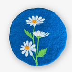 Ganesh Himal Flower of the Month Trivet-April-Daisy