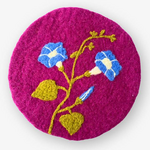 Ganesh Himal Flower of the Month Trivet-September-Morning Glory