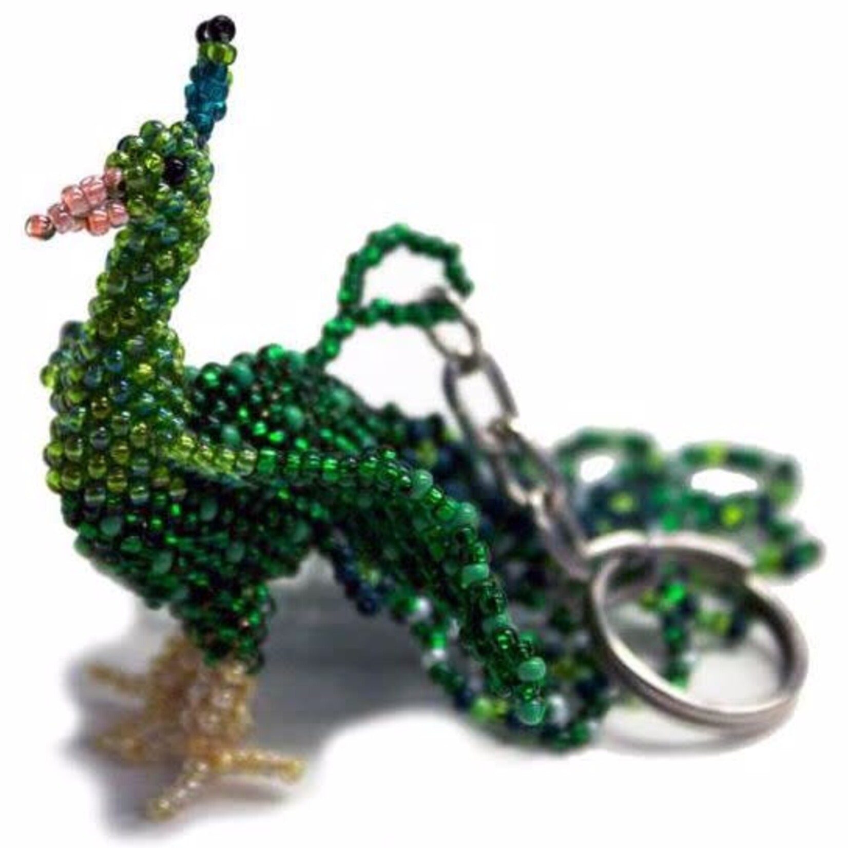 Unique Batik Assorted Deluxe Beaded Keychain-$16