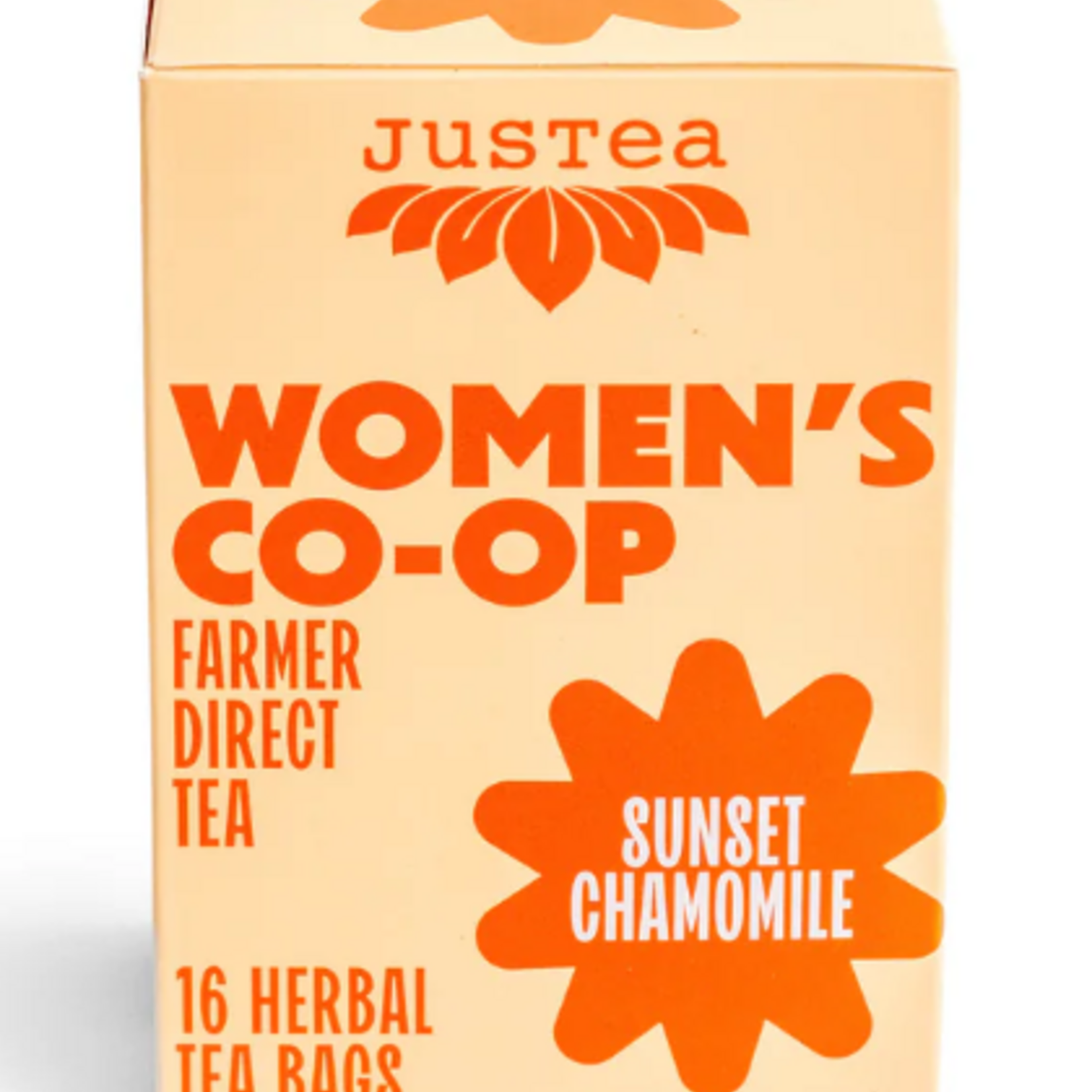 JusTea Sunset Chamomile Herbal Tea