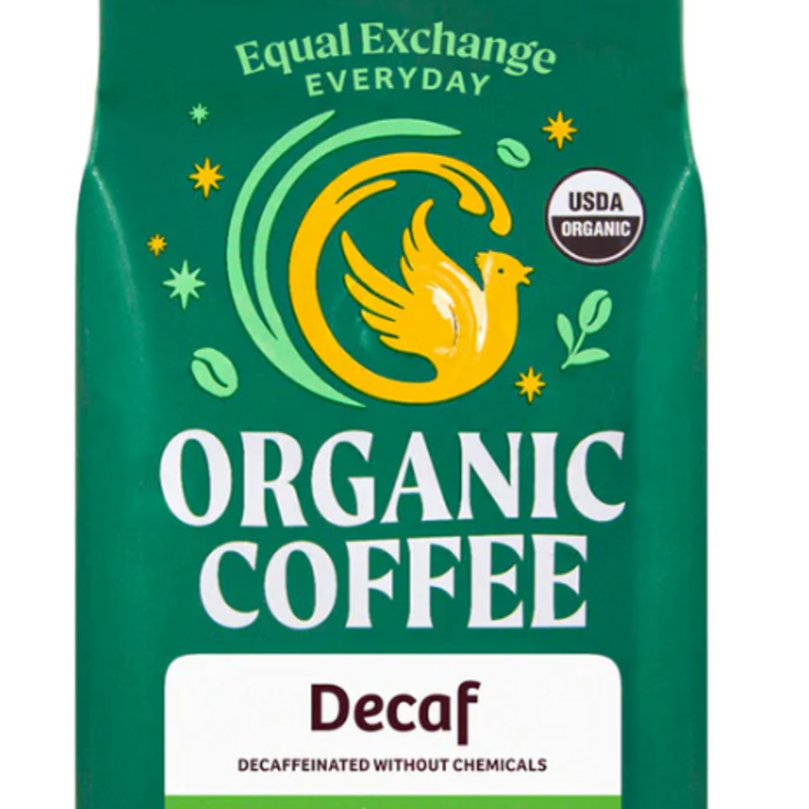 Equal Exchange Organic Decaf Coffee Drip Grind- Green