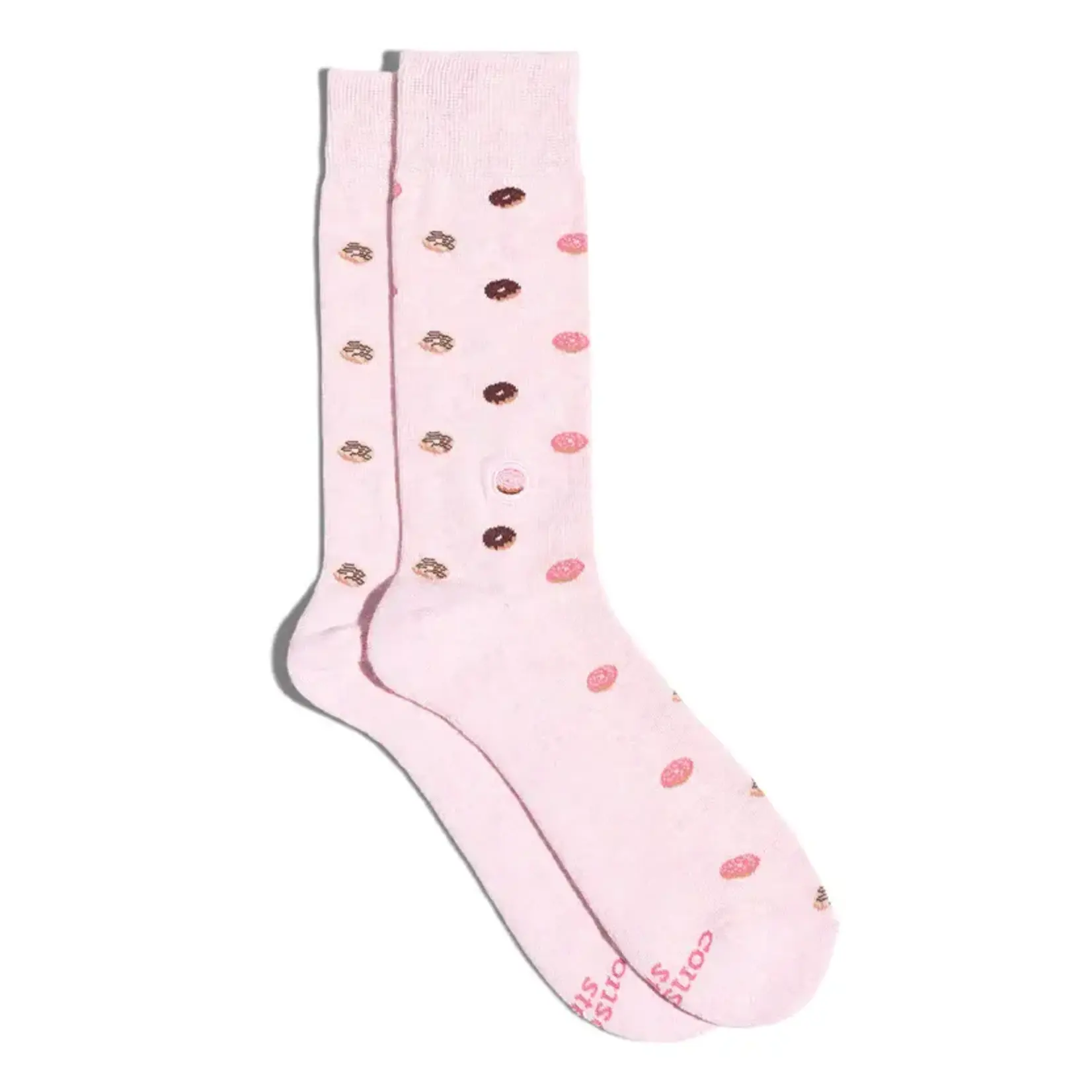 Conscious Step Socks that Provide Meals- Donuts- Medium