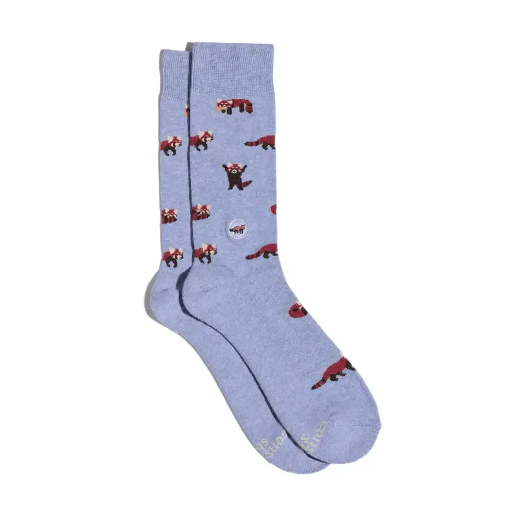 Conscious Step Socks that Protect Red Pandas- Small