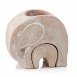 Serrv Elephant Family Planter