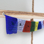 Ganesh Himal Windhorse Prayer Flag: 3″ flags, 10 flags/strand