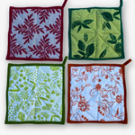 Ganesh Himal Screen Print Cotton Potholder-Assorted