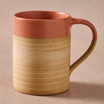 Ten Thousand Villages Kaksa Etched Ceramic Mug