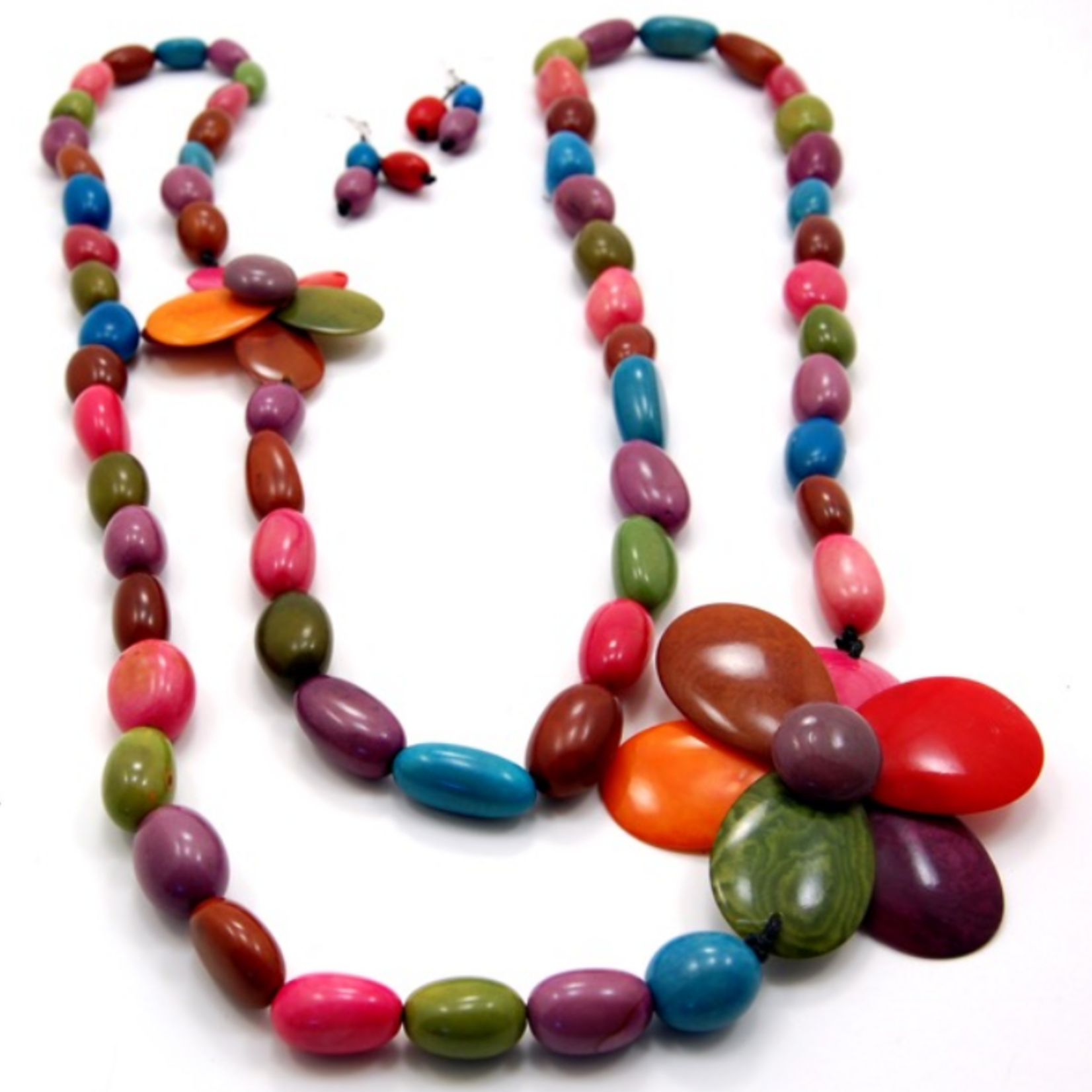 Minga Imports Tagua Petal Power Set
