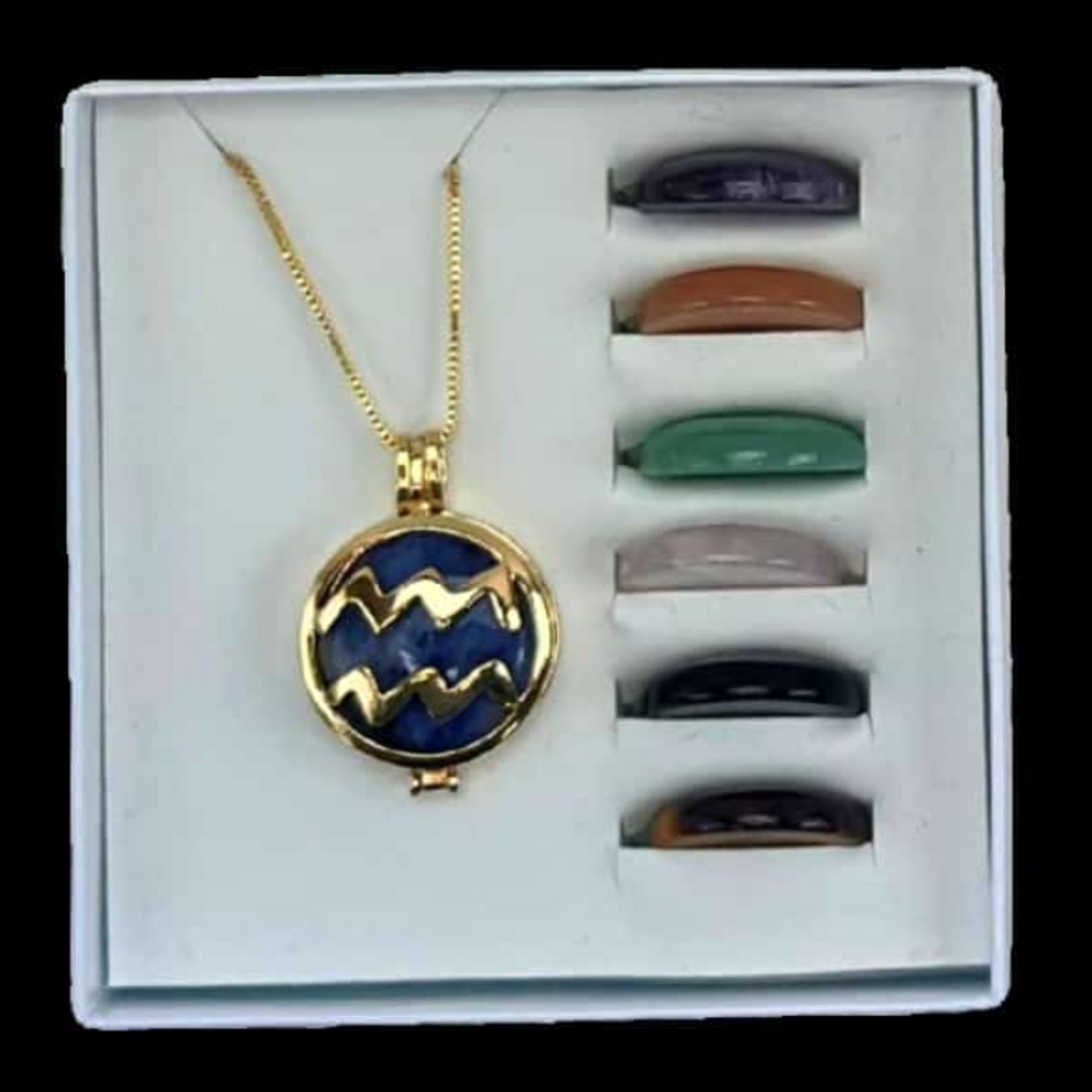 Minga Imports Match Your Mood 1" Charm Necklace- Assorted