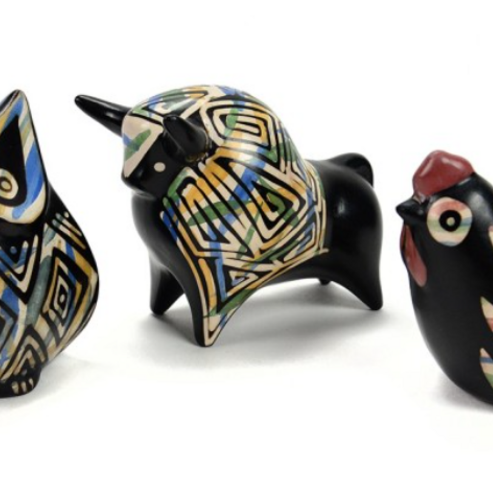 Minga Imports Small Chulucana Animal-Assorted
