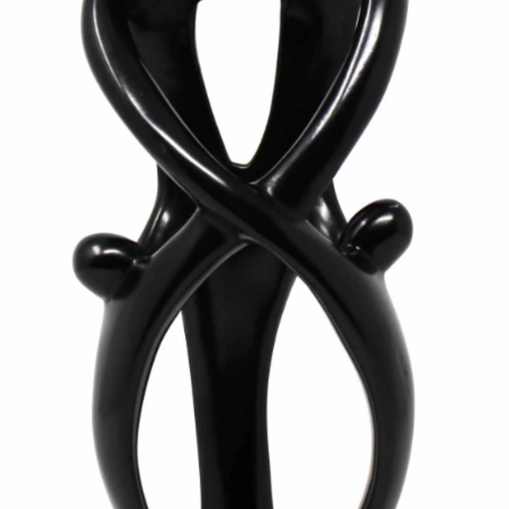 Global Mamas Family-2 Parent 2 Children-10 inch-Black Stone
