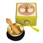 Global Crafts Mini Meditation Bowl Box- Tree of Life