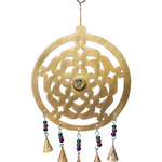 Global Crafts Recycled Iron and Glass Beads-Celtic Chime