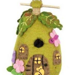 Global Crafts Felt Birdhouse-Assorted