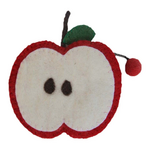 Global Crafts Apple Slice Felt Coin Purse