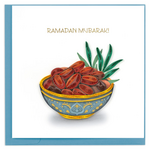 Quilling Card Ramadan Dates Quilled Card