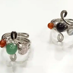 Minga Imports Three Stone Ring