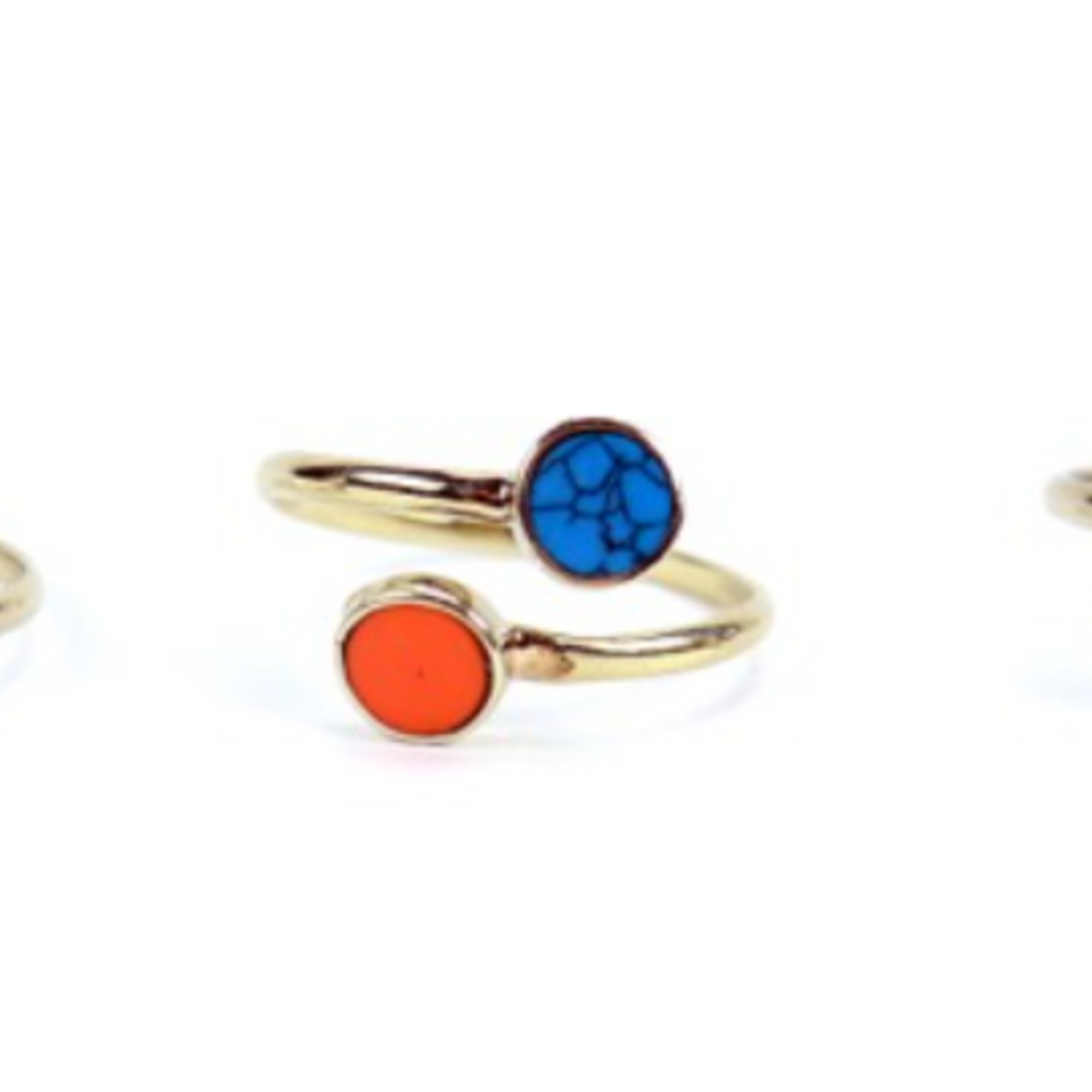 Minga Imports Mini Twin Stone Ring