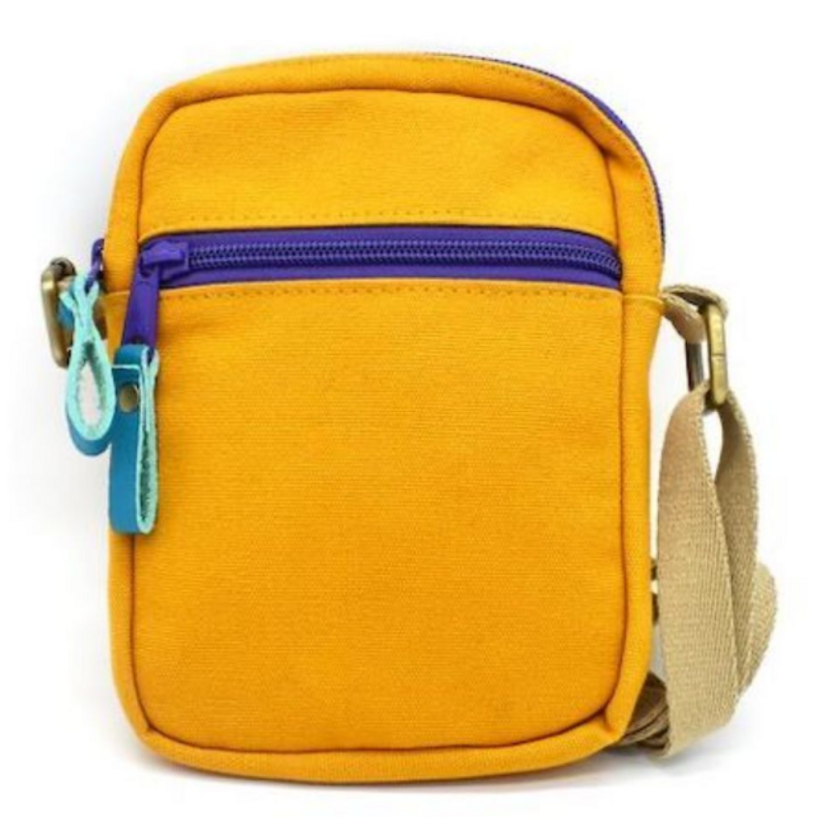 Unique Batik Tricolor Canvas Passport Bag