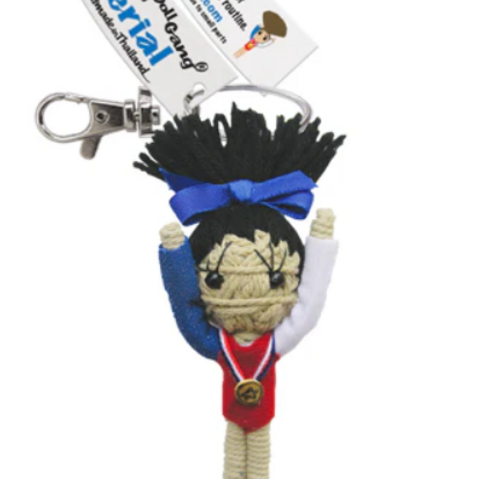 Kamibashi Aerial Gymnastics String Doll Keychain Assorted Hair