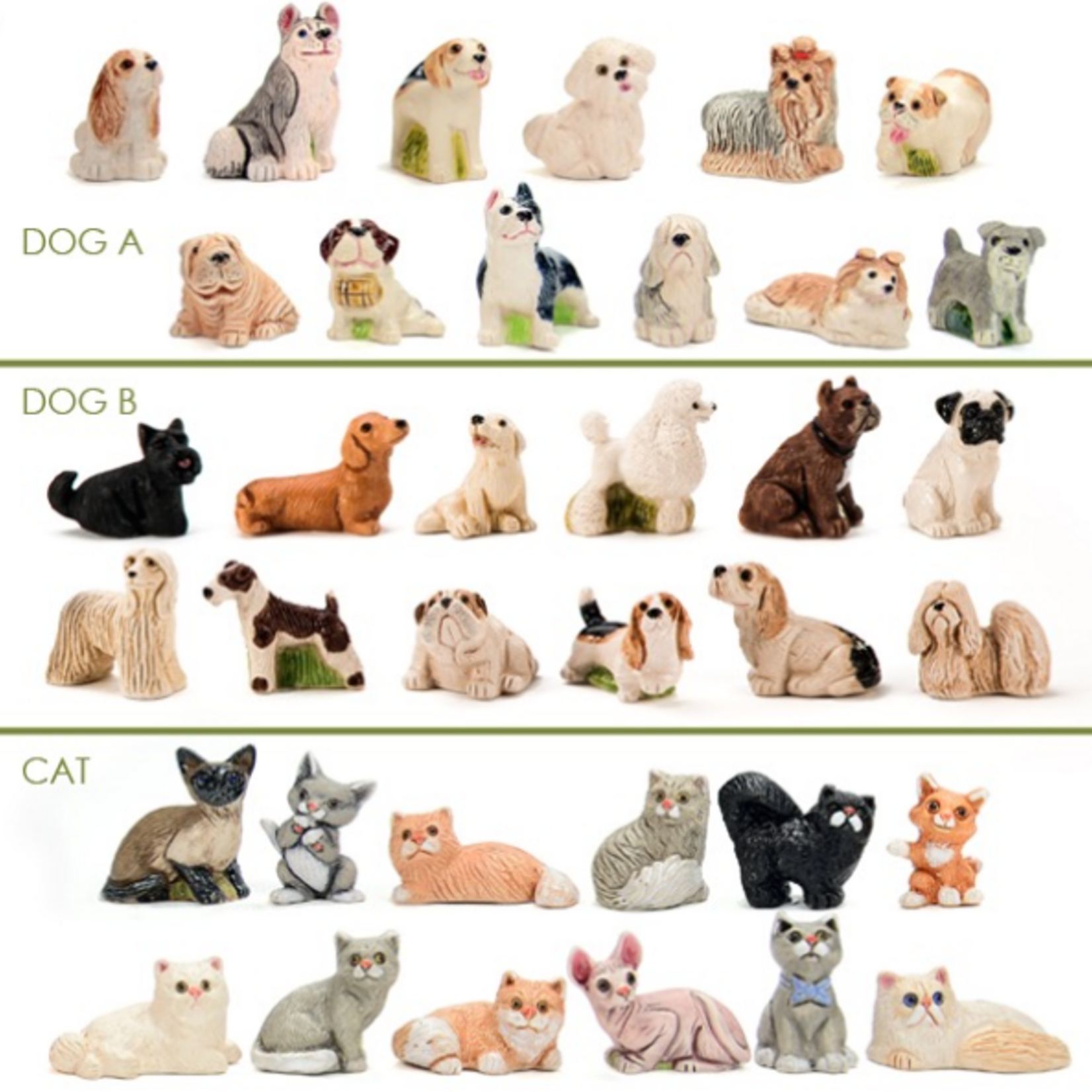 Minga Imports Ceramic Pets- Assorted