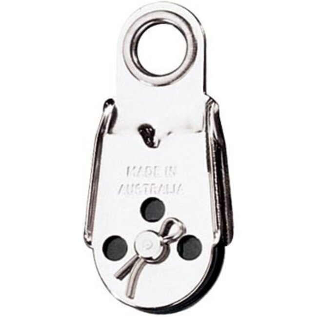 Ronstan Wire Block 32mm Single Ferrule Head Removable Sheave