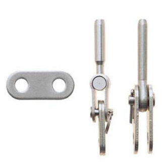 Johnson Hardware Adapter Link Plate 5/16" 1-5/16" Long  1600lb SWL