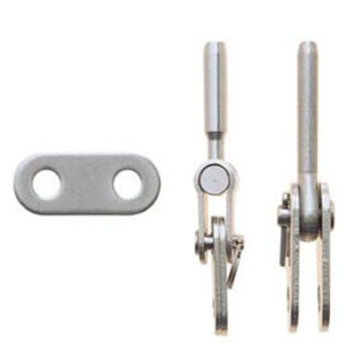 Johnson Hardware Adapter Link Plate 1/2"