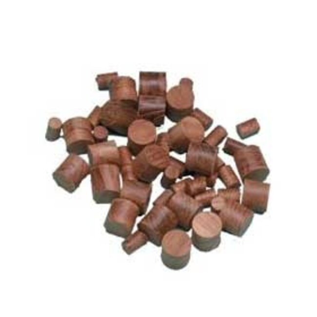 Teak Plugs 3/8in  20/bag
