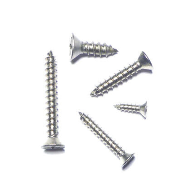 Screw #8 x 1/2 Flat