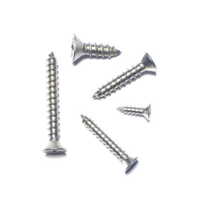 Screw #8 x 1 Flat