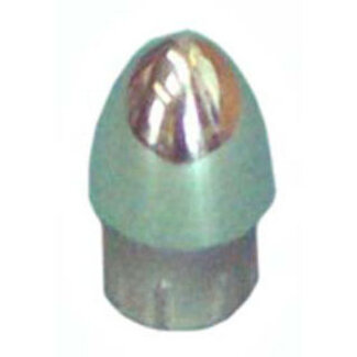 Stanchion Bullet End  Cap 7/8" Tube
