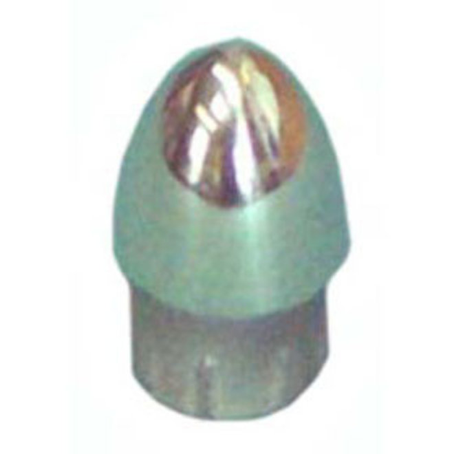 Stanchion Bullet End  Cap 7/8" Tube