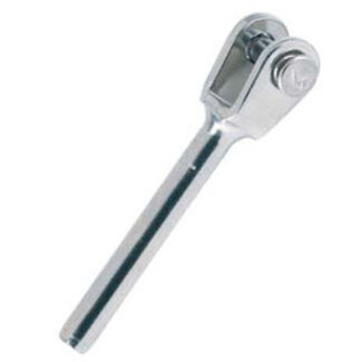 Blue Wave Fork Terminal 1/8 wire 1/4 pin