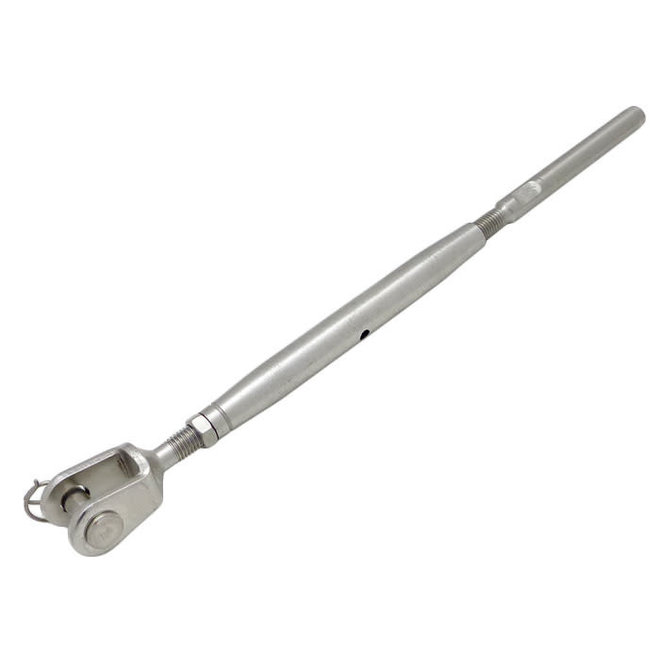 Turnbuckle Fork/Stud 1/4 Pin 1/8 Wire