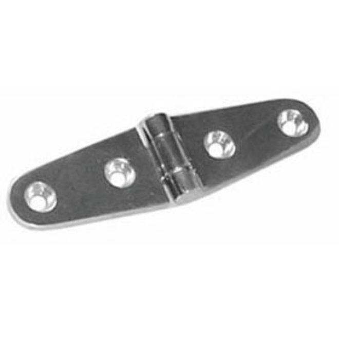 Strap Hinge 4 x 1in Stainless Steel