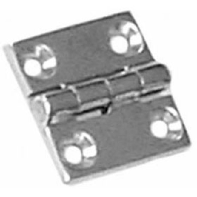 Butt Hinge 1-1/2 x 1-1/2 Stainless Steel 316 Cast