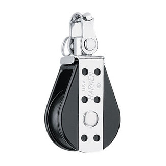 Harken Wire Bullet Single Block with Swivel