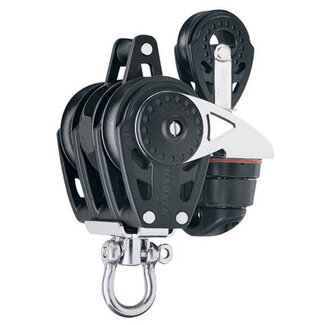 Harken 40mm Carbo Ratchet Triple with 29mm Single Cleat and Becket