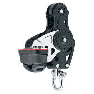 Harken 57mm Carbo Fiddle Block with Cleat